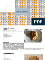 Receitas na quarentena