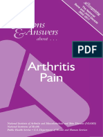 (Ebook - Health) Arthritis Pain Questions and Answers
