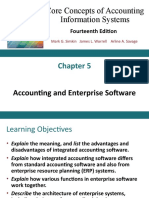 Core Concepts of Accounting Information Systems: Accounting and Enterprise Software