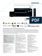 TX-NR575E: 7.2-Channel Network A/V Receiver