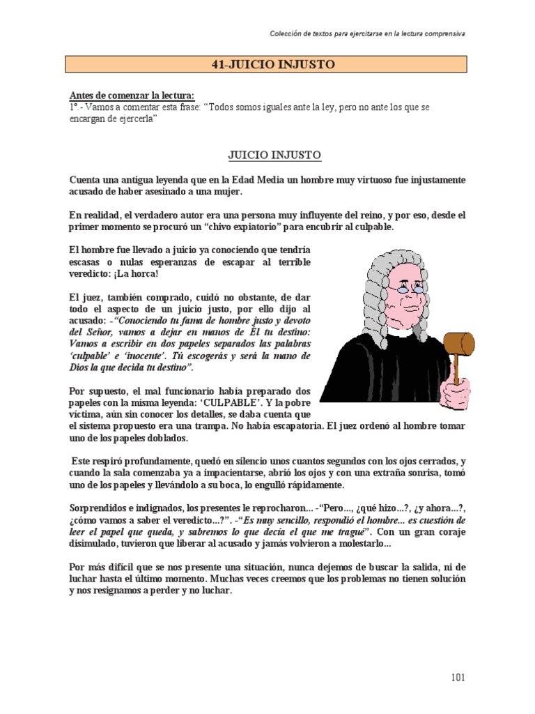 Juicio Injusto | PDF