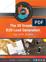 30 Greatest Lead Gen Tips Co Branded W HubSpot