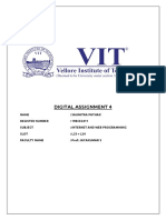 Digital Assignment 4: Saumitra Pathak 19bce2411 Labda3 L23+L24 1-12-2021