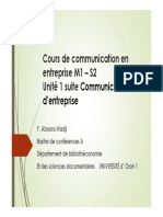 2 Communication D Entreprise Suite Unité 1 .PPT (Compatibility Mode)