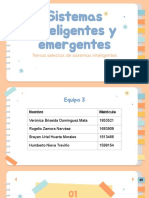 Sistemas Inteligentes y Emergentes Eq3