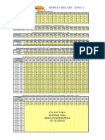 14 Tabla Rápida Endesa La030 27 - Al - 14 - St1a Zona A