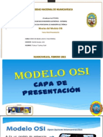 Modelo de OSI Capa de Presentacion