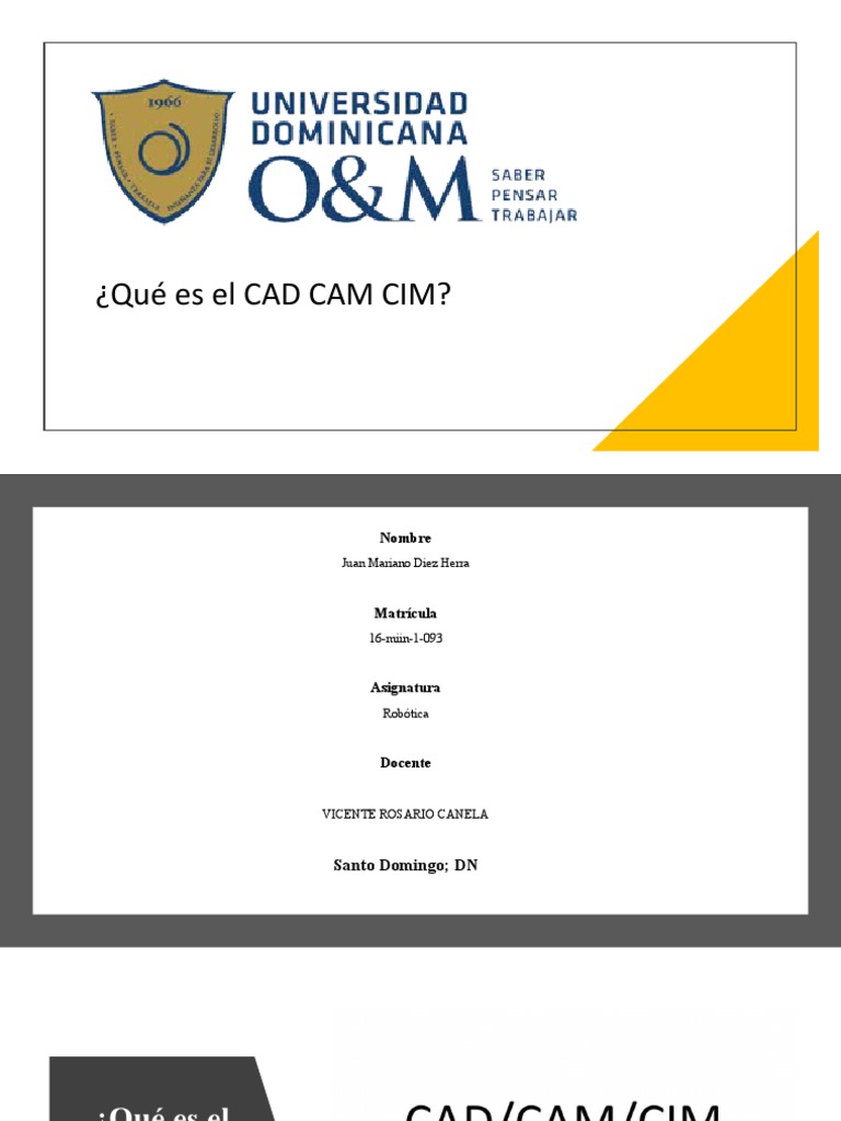Cad Cam Cim | PDF