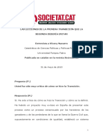 05 06 13 Las Lecciones de La Primera Transicion Que La Segunda Deberia Evitar v0115 Def - Cast