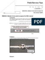 25-125 (EM-EU5), Washer To Be Used As Spacer For NOx Sensor-09-07-2010