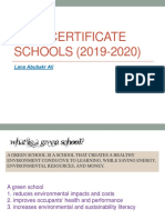 Leed Certificate SCHOOLS (2019-2020) : Lana Abubakr Ali