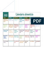 Calendario Alimentacio