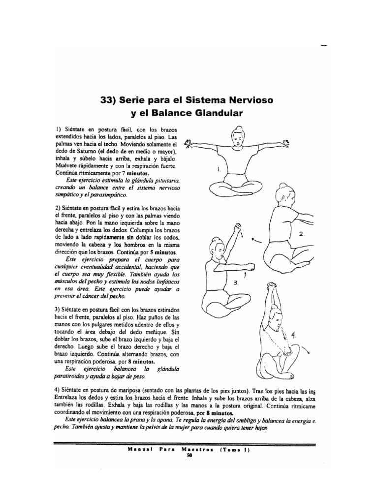 6 Kriya para El Sistema Nervioso y El Balance Glandular PDF