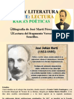 Rices Poéticas Y Biografía de José Martí Pérez