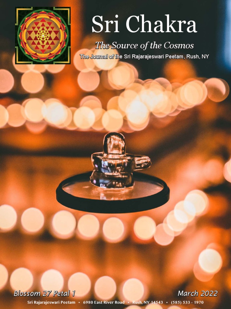 Sri Chakra: The Source of The Cosmos | PDF | Indian Religions