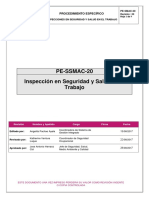 PE-SSMAC-020 Inspecciones Preventivas Rev. 00