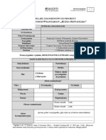 Formularz Zgłoszeniowy Uczestnika Do Projektu