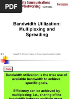 Bandwidth Utilization: Multiplexing and Spreading