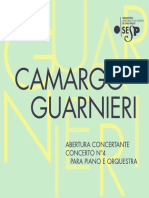 Libreto Concerto - Abertura Concertante e Piano Concerto 4, Guarnieri