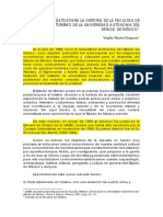 DATOS PARA LA HISTORIA DE LA FACULTAD DE TURISMO DE LA UNIVERSIDAD AUTONOMA DEL ESTADO DE MEXICO