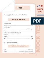 NewFast English Book 1 Mock Tests Unlocked