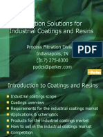 Filtration Solutions For Industrial Coatings and Resins