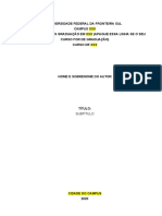 Modelo de TCC, dissertação e tese - Word - Arial - Atualizado Abril 2021