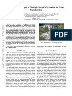 Comparative Analysis of Multiple Deep CNN Models For Waste Classification