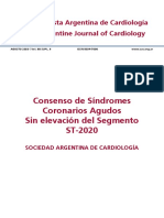 Consenso SCA SIN SD 2020