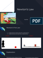 Newton’s Law