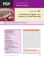 Rabbit Anesthesia Guidelines | PDF | Anesthesia | Clinical Medicine