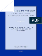 Aspe Armella, V; Idoya Zorroza, Ma. Francisco de Vitoria en la Escuela de Salamanca y su proyección en la Nueva España