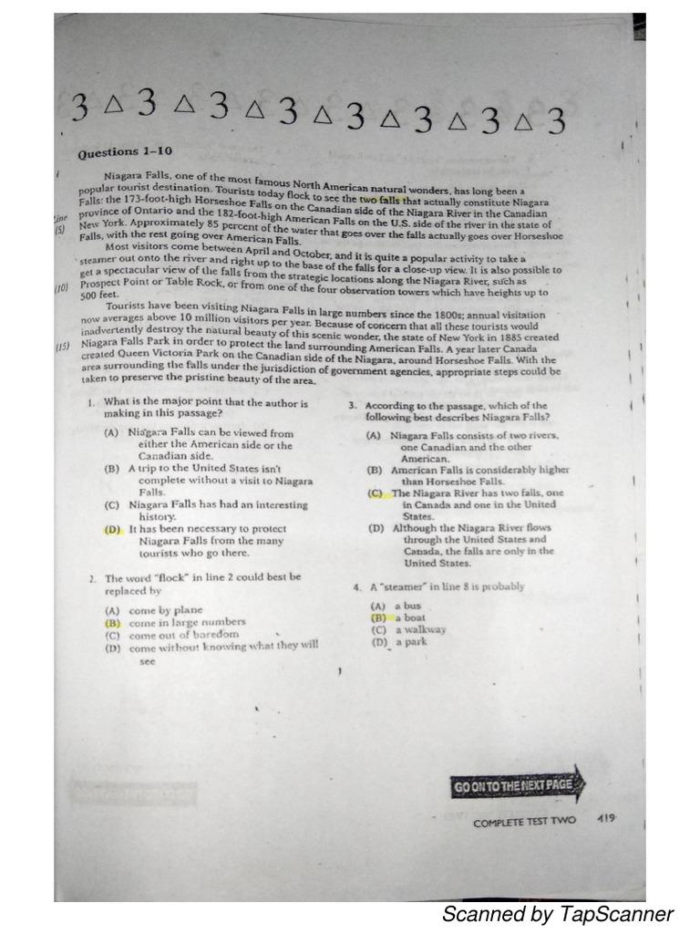 Toefl Exercise | PDF | Cooking, Food & Wine