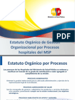 2012-11-29-Estatuto Orgánico de Gestión Organizacional Por Procesos Hospitales