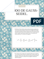 Metodo de Gauss-Seidel