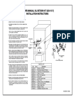 Fpg18Fb Manual Oil Return Kit (826-1517) Installation Instructions