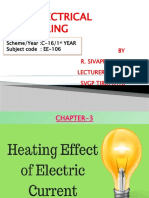 Basic Electrical Engineering: BY R. Sivaprasad, Lecturer in Eee, SVGP Tirupathi