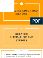 Research in Education (RES 301)