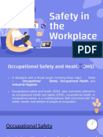 Safety in The Workplace