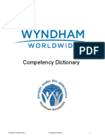 Wyndham Worldwide Competency Dictionary
