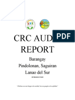 CRC-AUDIT-REPORT-Pinolonan Unregistered Children