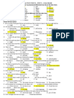 Practice Test 8 - Unit 3 - 12 TH Grade