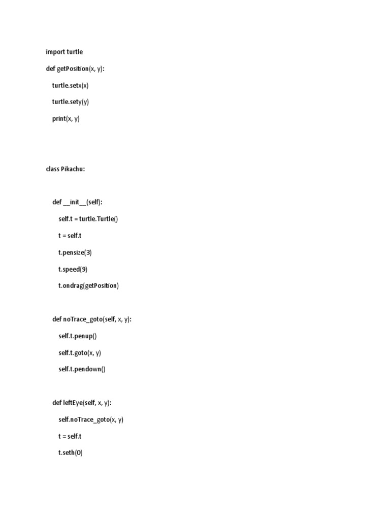 Pikacu | PDF | Computer Programming | Pokémon