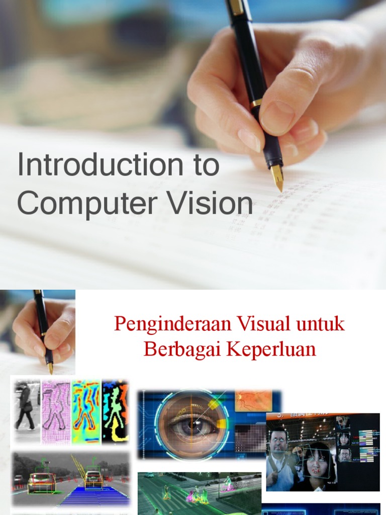 001-Introduction To Computer Vision | PDF | Seni | Komputer