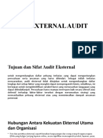 The External Audit