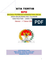 Tata Tertib BPD Desa Kalikuning 2020 1