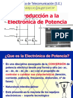 Definicion Electronica de Potencia