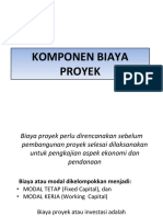 2-Komponen Biaya Proyek