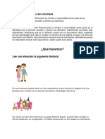 Documentos Que Nos Dan Identidad