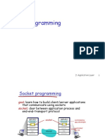 Socket Programming: 2: Application Layer 1